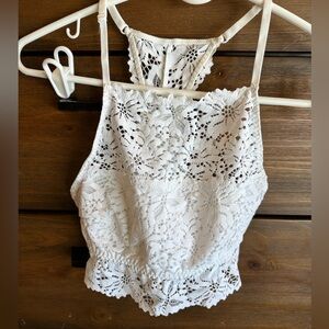 Aerie White Lace bralette